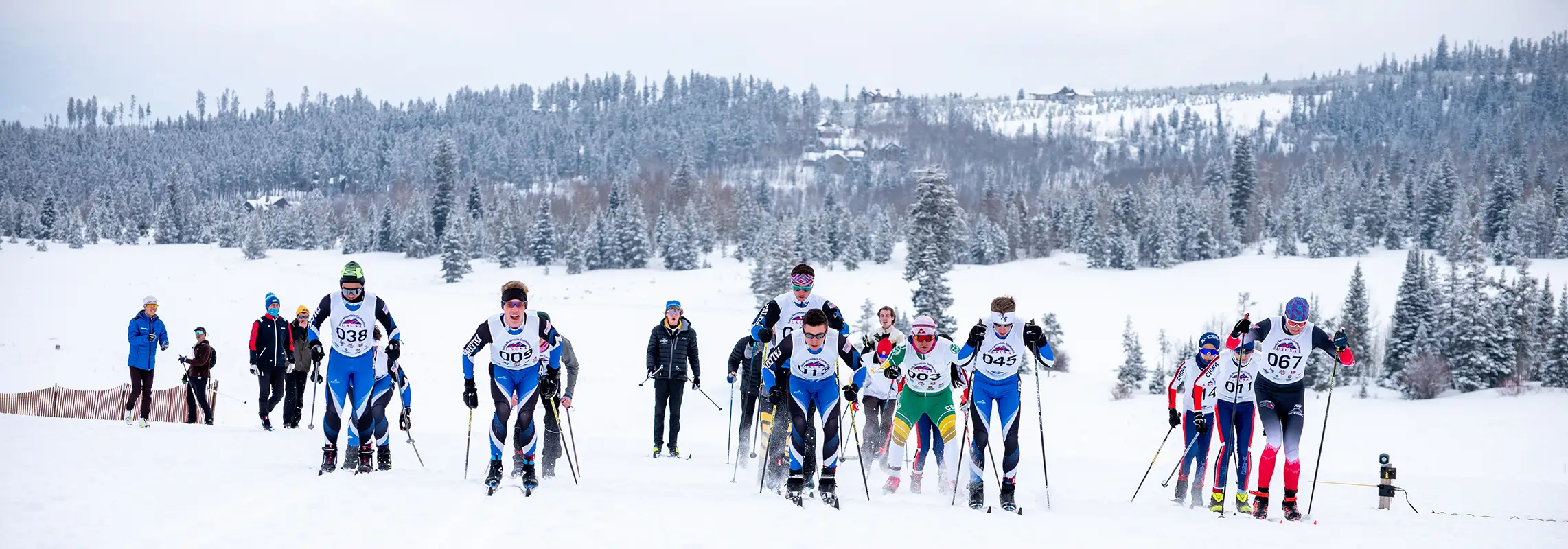 5 km USCSA classic race at Snow Mountain Ranch, Colorado, January 26, 2025.