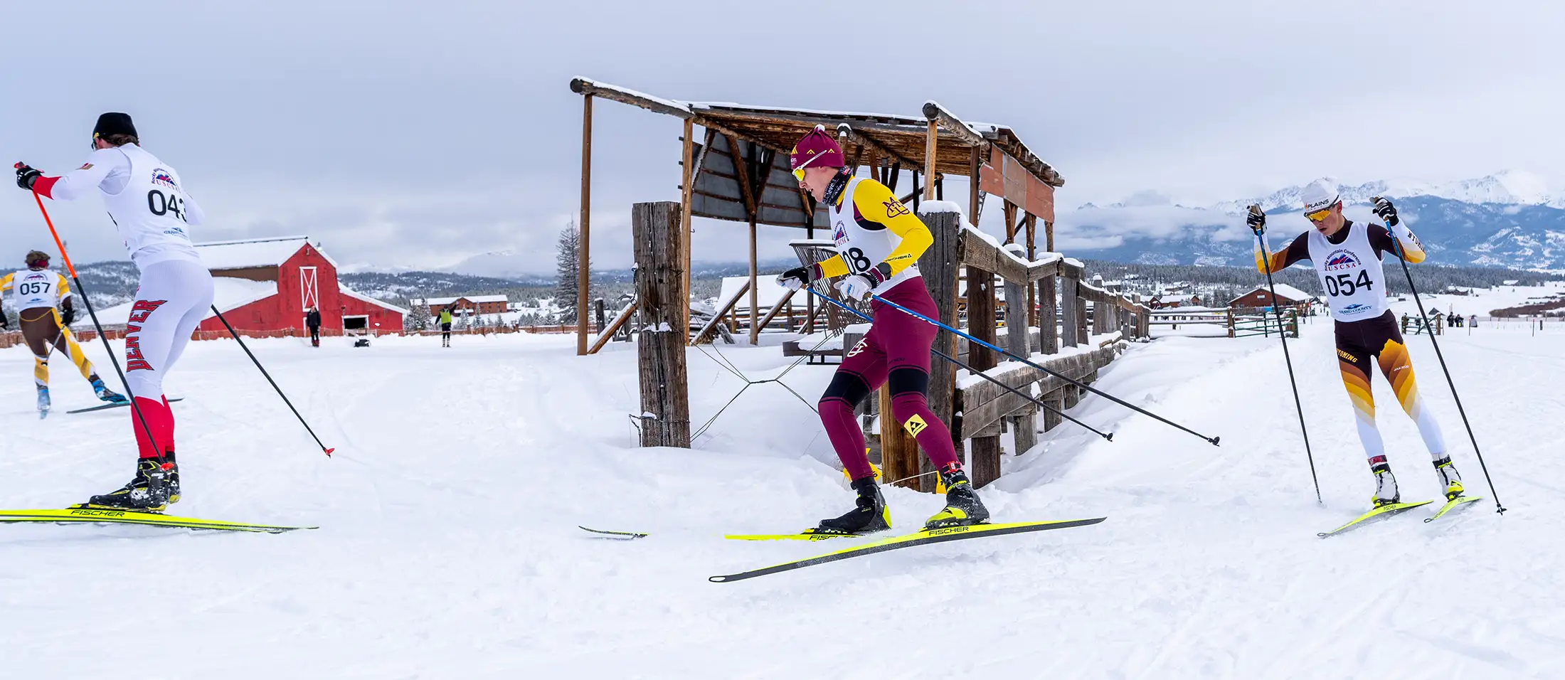 15 km USCSA skate race at Snow Mountain Ranch, Colorado, January 25, 2025.