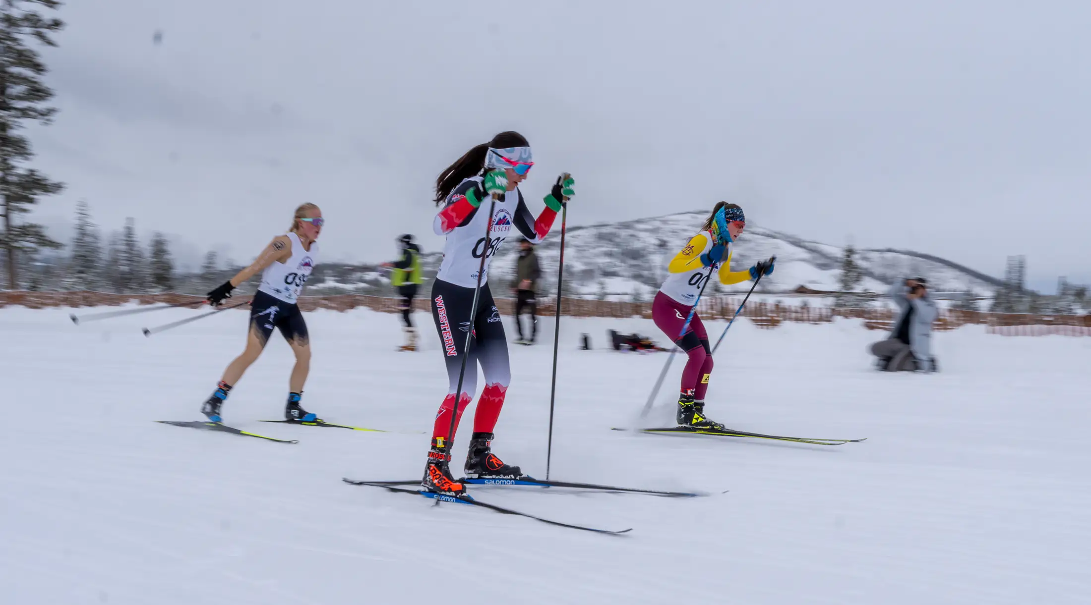 15 km USCSA skate race at Snow Mountain Ranch, Colorado, January 25, 2025.