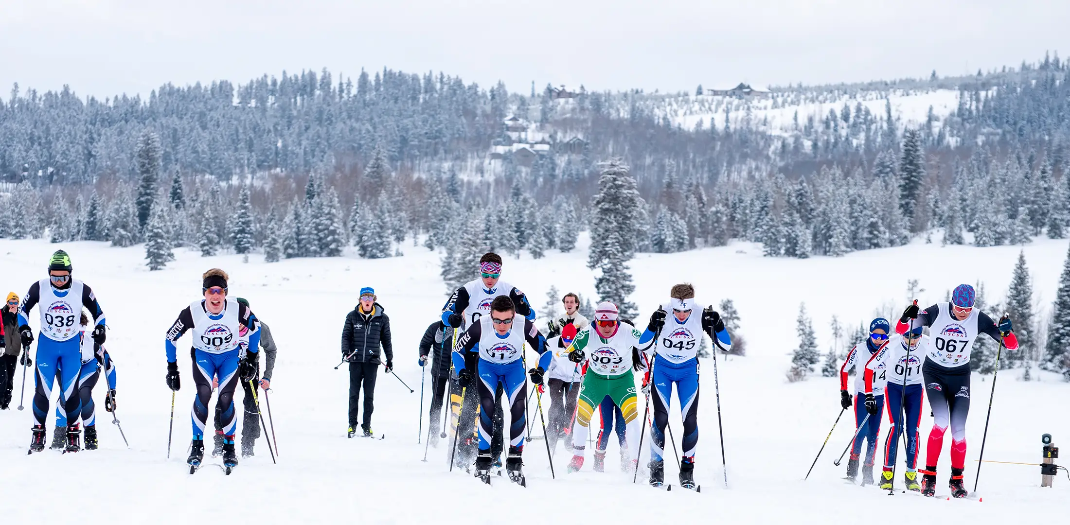 Men's Classic Sprint at Snow Mountain Ranch, January 26, 2025