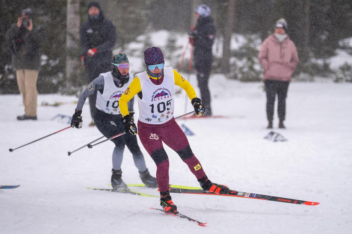 Skate Sprint, USCSA CMU Invitational, January 2026, Snow Mountain Ranch, CO