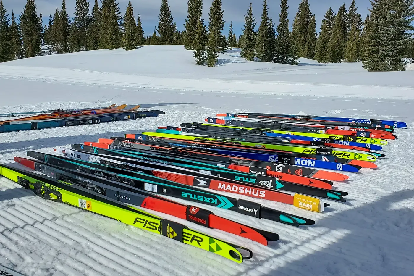 Photo of cross country skis