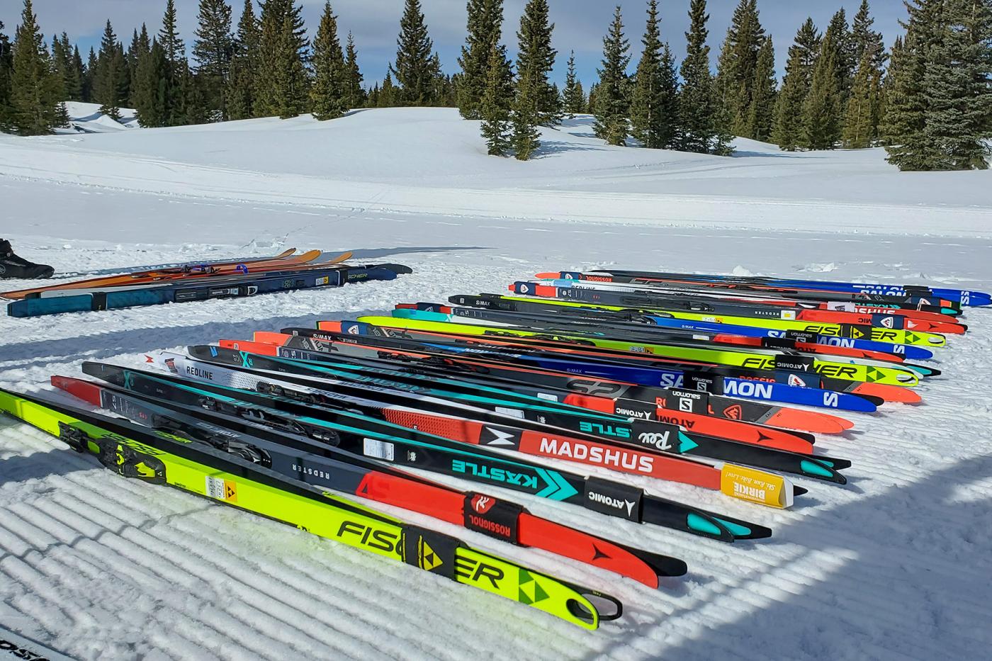 Cross country skis
