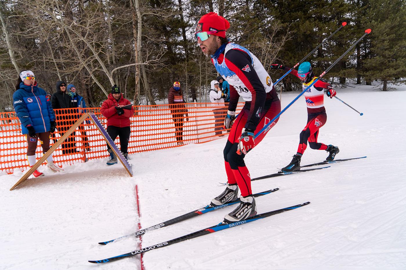 USCSA ski race