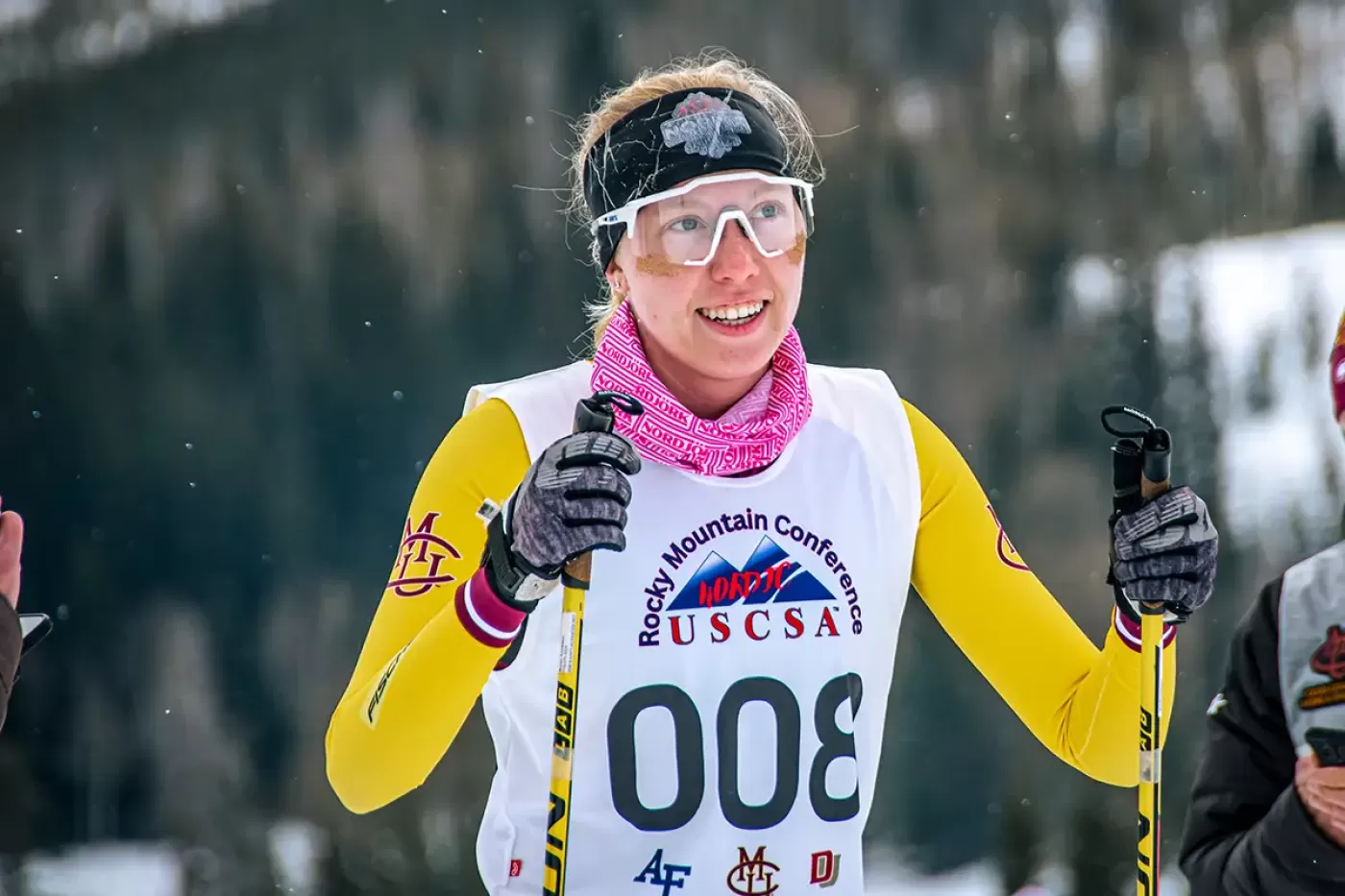 Colorado Mesa University (Grand Junction, CO), student-athlete at the Nordic ski race