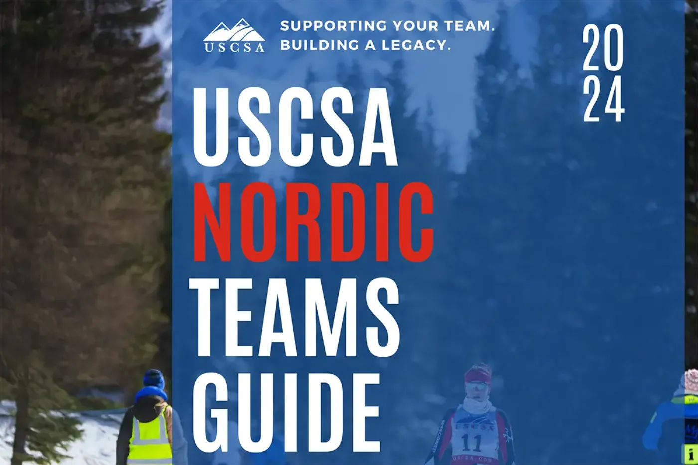 Cover page for the USCSA Nordic Teams Guide