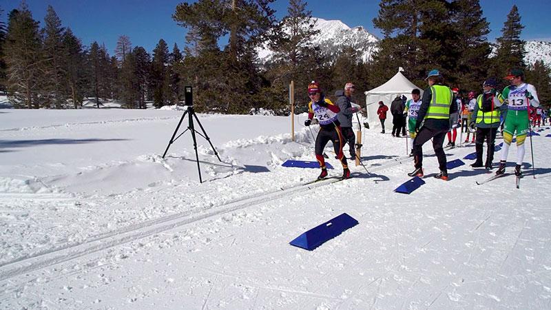 Day 1 of the USCSA Nationals in Mammoth Lakes, California